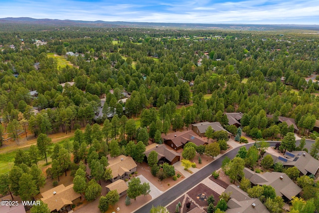 380 N Retreat Dr, Show Low, AZ 85901 - aerial perspective of suburban area with a forest
