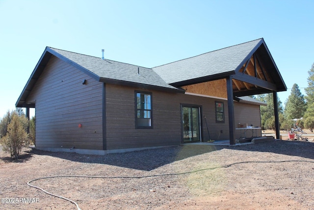 2730 Church Ln, Overgaard, AZ 85933 - rear view of property with a shingled roof
