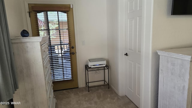 3024 Buck Crossing Way, Pinetop, AZ 85935 - doorway featuring carpet floors