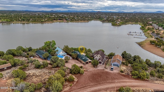 2045 Silver Creek Dr, Show Low, AZ 85901 - aerial view of a water and mountain view