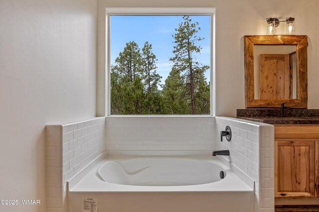 2759 Panther Cir, Overgaard, AZ 85933 - bathroom with vanity and a bath