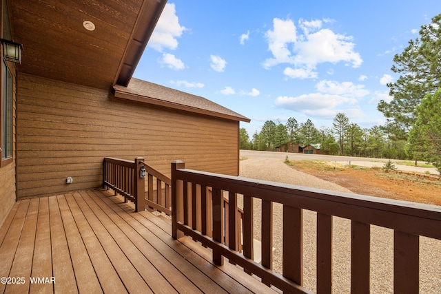 2759 Panther Cir, Overgaard, AZ 85933 - view of deck