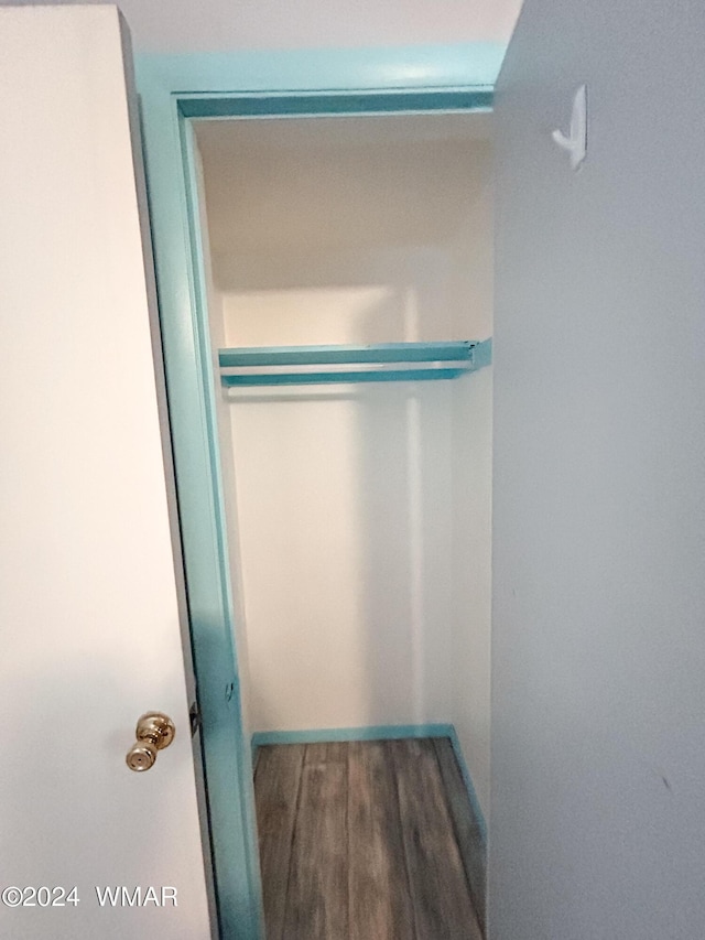 view of closet