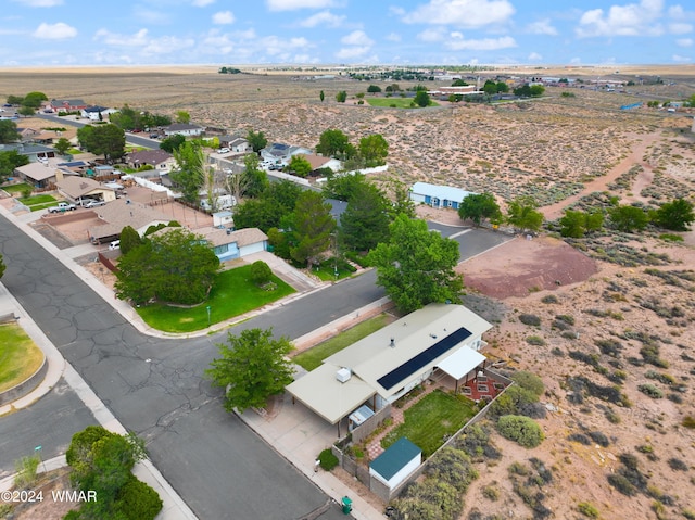 birds eye view of property featuring a residential view