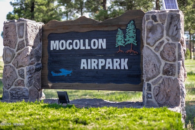 2344 Hellcat Cir, Overgaard, AZ 85933 - view of community sign
