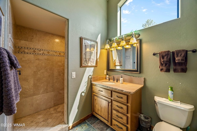 4040 W Ninebark Ln, Show Low, AZ 85901 - full bathroom with a tile shower and vanity