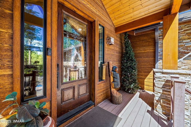 4040 W Ninebark Ln, Show Low, AZ 85901 - entrance to property featuring a porch