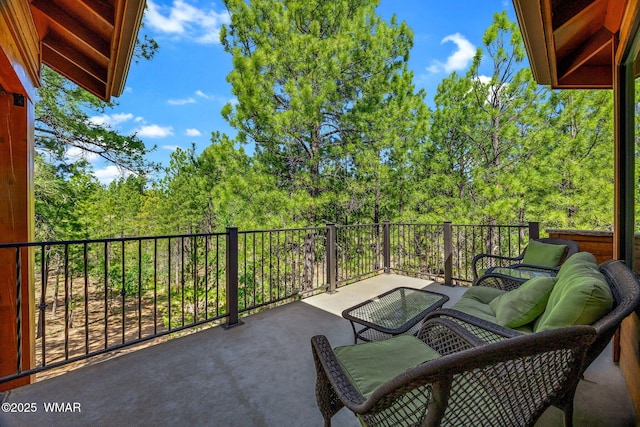 4040 W Ninebark Ln, Show Low, AZ 85901 - view of balcony