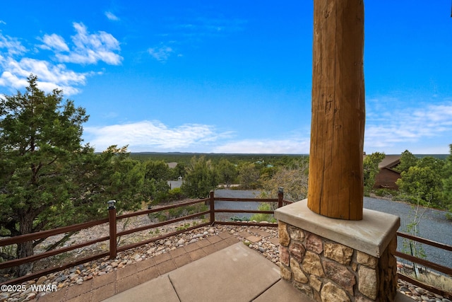1511 S Canyon Ridge Trl, Show Low, AZ 85901 - view of patio / terrace