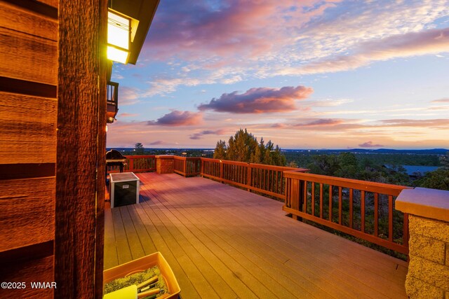1511 S Canyon Ridge Trl, Show Low, AZ 85901 - view of deck