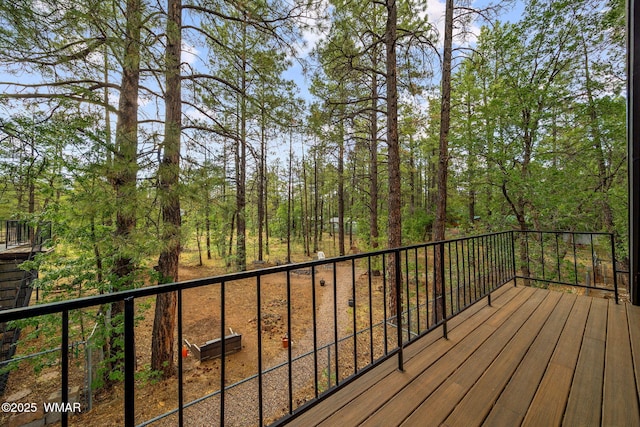 2444 S Jan Ln, Pinetop, AZ 85935 - view of deck