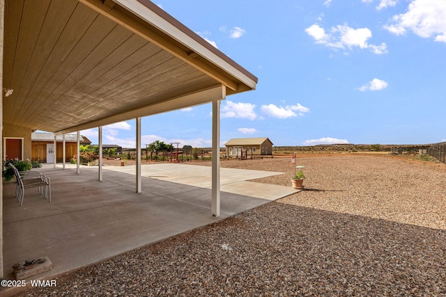 2740 E Walnut Dr, Taylor, AZ 85939 - view of patio
