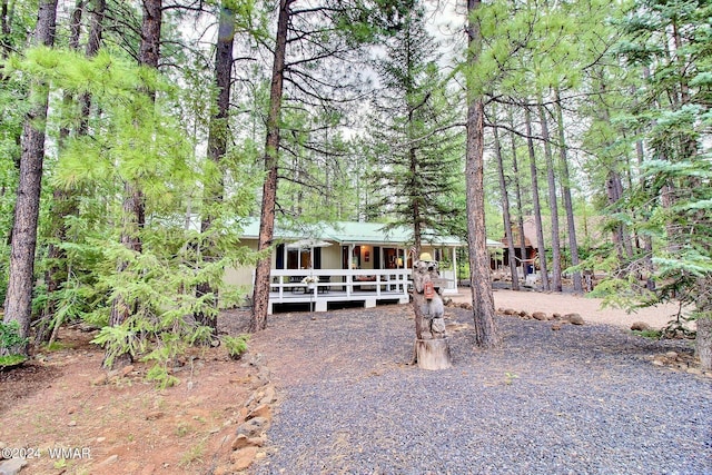 2413 Lupine Cir, Pinetop, AZ 85935 - single story home featuring a porch
