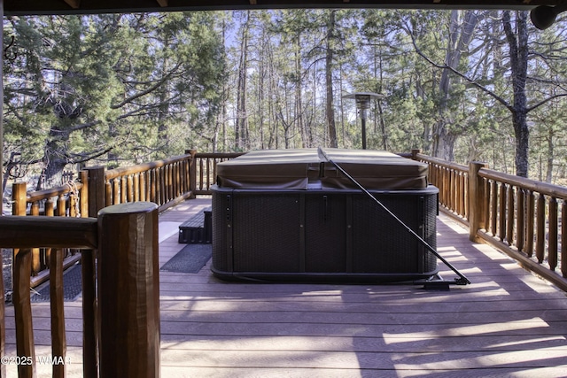 2100 E Ridge Dr, Pinetop, AZ 85935 - view of wooden deck