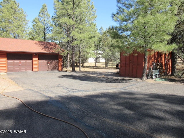 exterior space with driveway