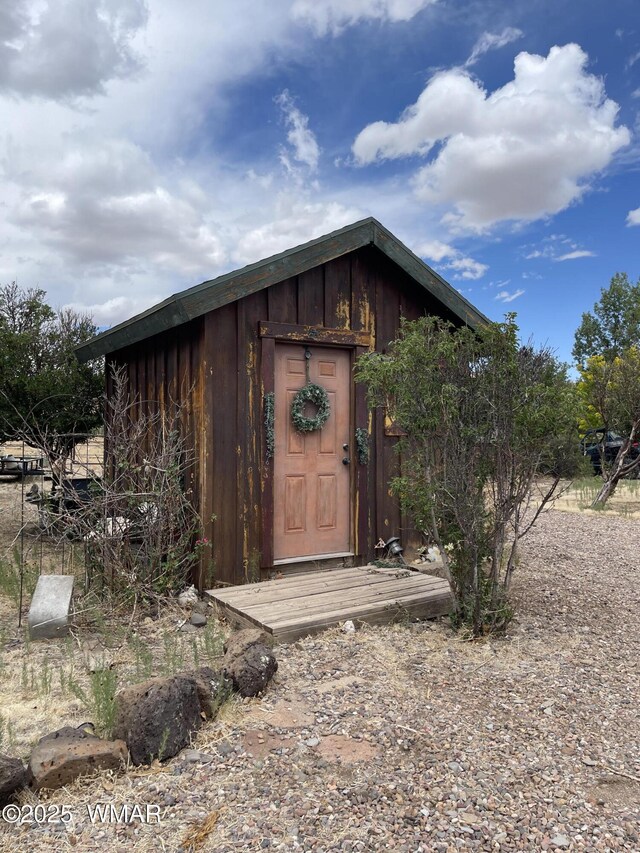 183 N Becker Lake Rd, Springerville, AZ 85938 - view of outdoor structure