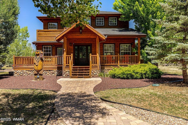 1415 N Lake View Cir, Lakeside, AZ 85929 - view of chalet / cabin