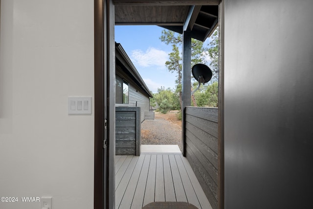 view of doorway