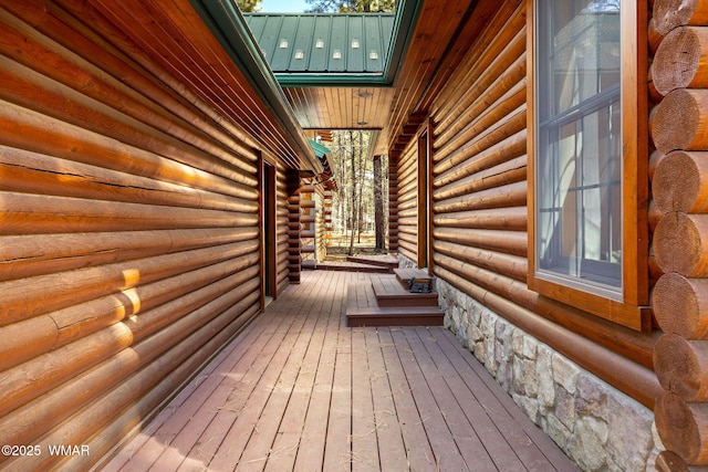 2677 Jackrabbit Dr, Pinetop, AZ 85935 - deck with covered porch