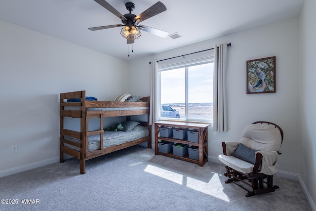 7758 James Pearce Way, Taylor, AZ 85939 - carpeted bedroom with baseboards and a ceiling fan