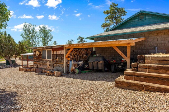 1030 Chamberlain Way, Show Low, AZ 85901 - view of property exterior featuring a carport