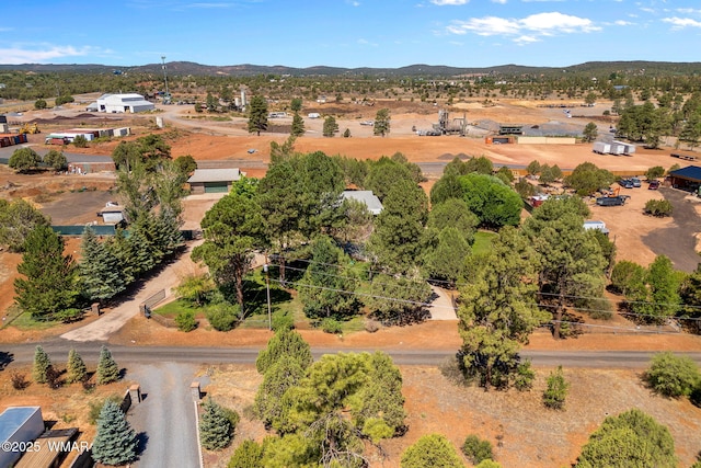 1030 Chamberlain Way, Show Low, AZ 85901 - aerial view of a mountain backdrop