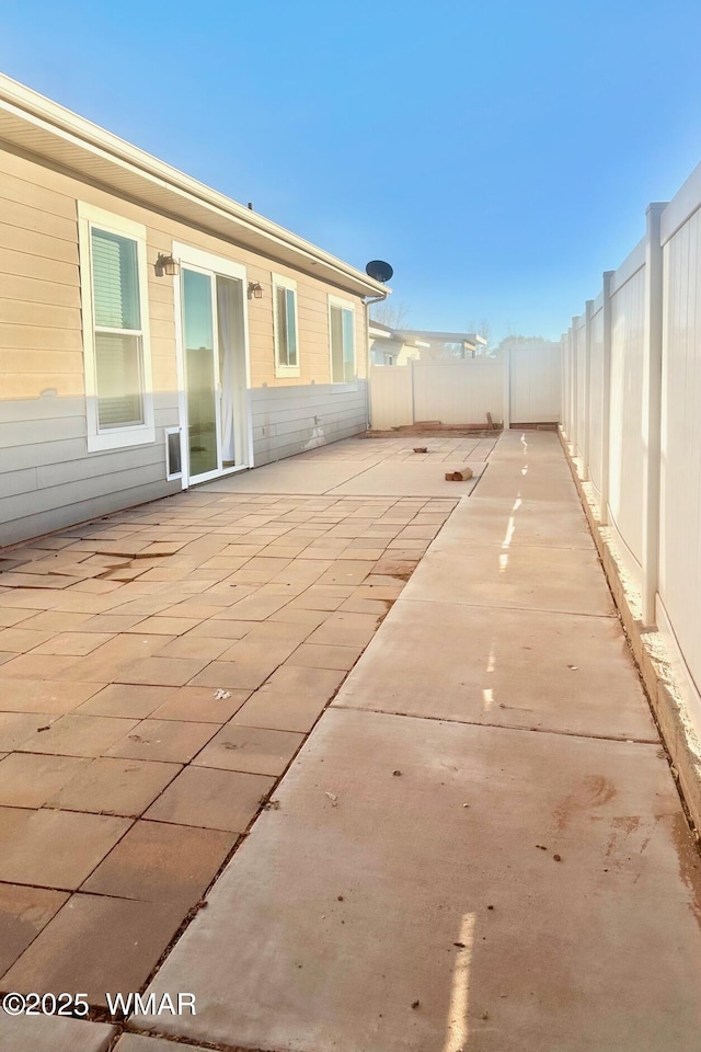 420 Washington St, Snowflake, AZ 85937 - view of patio / terrace featuring fence