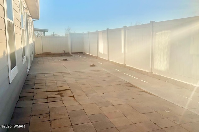 420 Washington St, Snowflake, AZ 85937 - view of patio / terrace featuring a fenced backyard