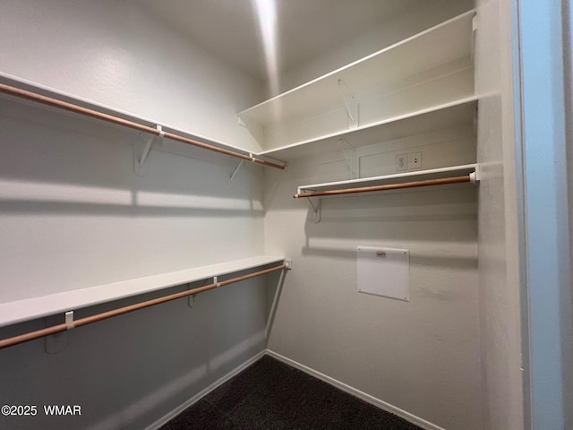 420 Washington St, Snowflake, AZ 85937 - spacious closet featuring dark colored carpet