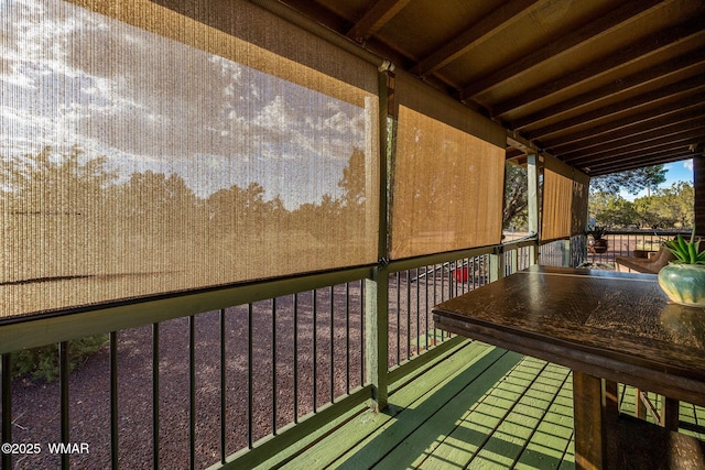 1919 Daggs St, Show Low, AZ 85901 - view of deck