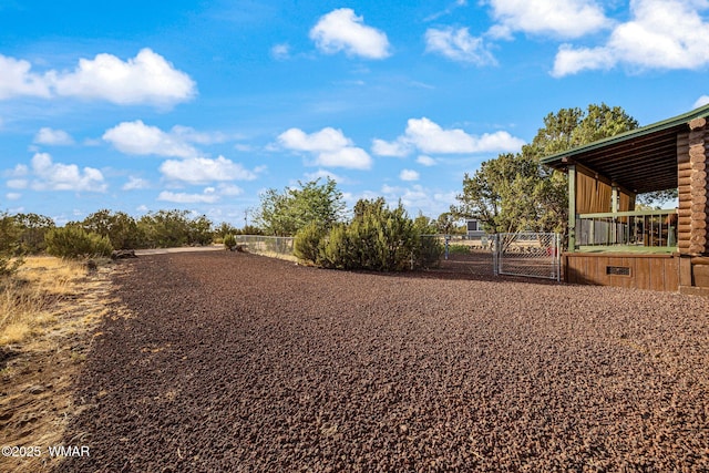 1919 Daggs St, Show Low, AZ 85901 - view of yard with a gate