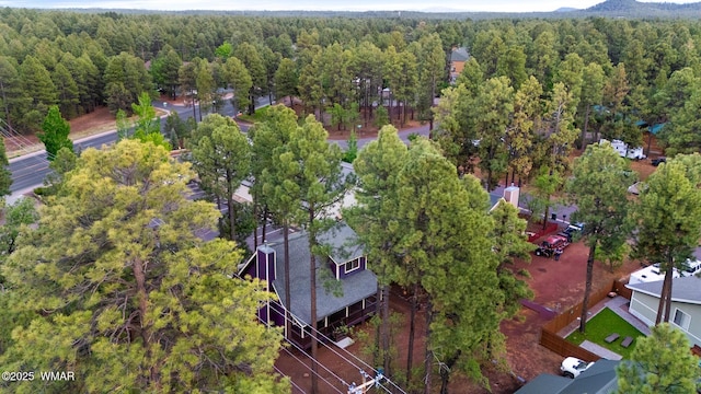 242 E Pinecrest Dr, Pinetop, AZ 85935 - aerial view of a heavily wooded area