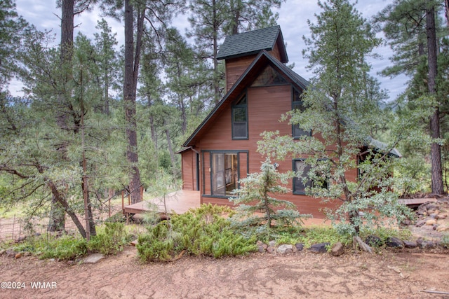 1144 Christopher Creek Loop, Payson, AZ 85541 - view of front of property featuring a deck