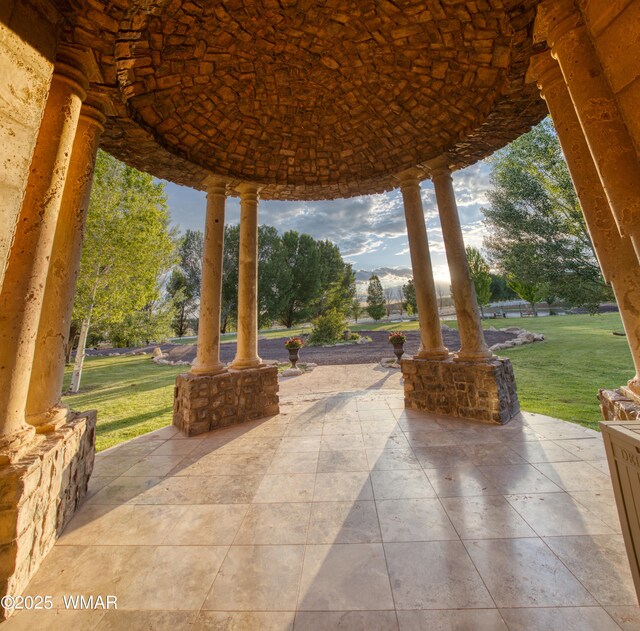7444 Caldwell Canyon Rd, Snowflake, AZ 85937 - view of patio