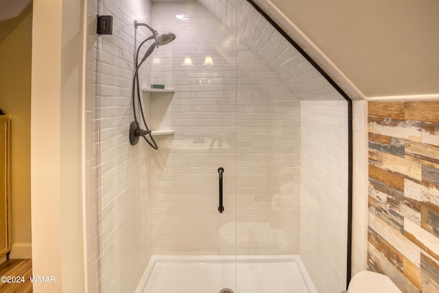 full bath with a stall shower