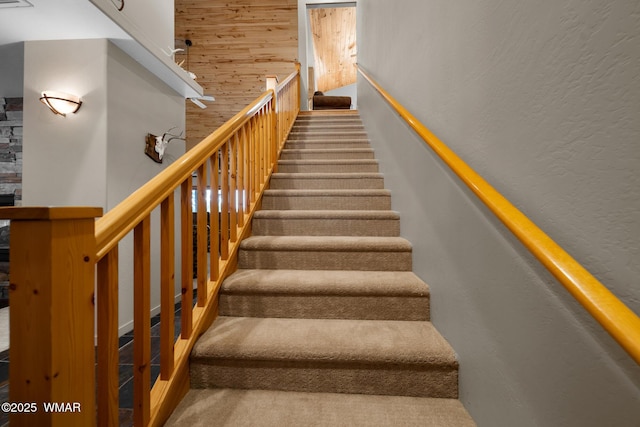 1610 S Canyon Ridge Trl, Show Low, AZ 85901 - stairs with carpet flooring