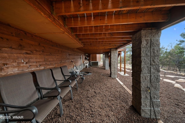 1610 S Canyon Ridge Trl, Show Low, AZ 85901 - view of patio with central air condition unit