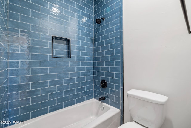 436 E 11th Ln, Eagar, AZ 85925 - bathroom featuring shower / bath combination and toilet