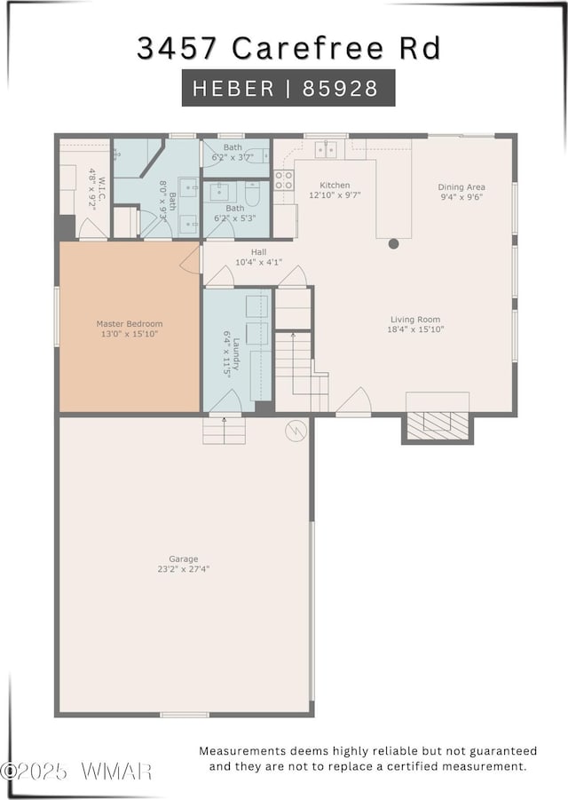 3457 Carefree Rd, Heber, AZ 85928 - view of property floor plan