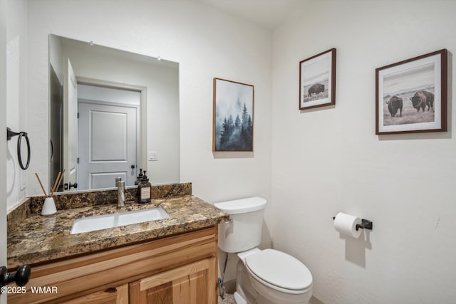 3457 Carefree Rd, Heber, AZ 85928 - bathroom with toilet and vanity