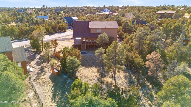 3457 Carefree Rd, Heber, AZ 85928 - aerial view of property and surrounding area