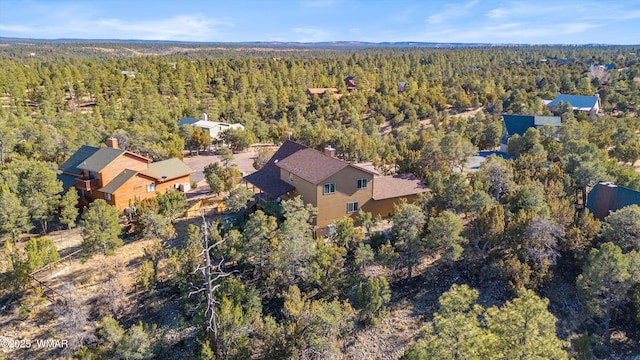 3457 Carefree Rd, Heber, AZ 85928 - aerial overview of property's location with a forest