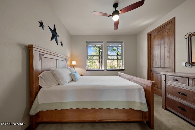 4611 Stonecrop Ln, Show Low, AZ 85901 - bedroom with carpet and ceiling fan