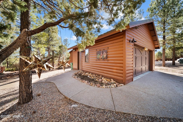 1601 N Stagecoach Cir, Show Low, AZ 85901 - view of detached garage