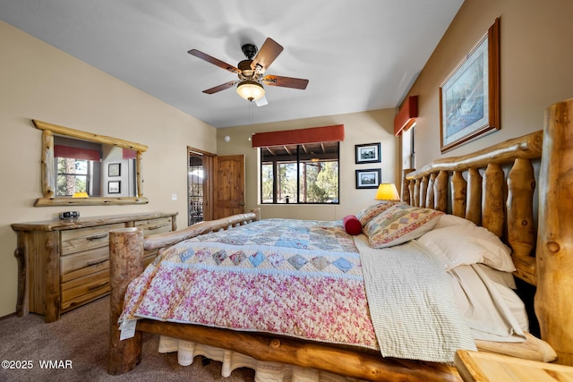 420 N Retreat Way, Show Low, AZ 85901 - bedroom with carpet flooring and a ceiling fan