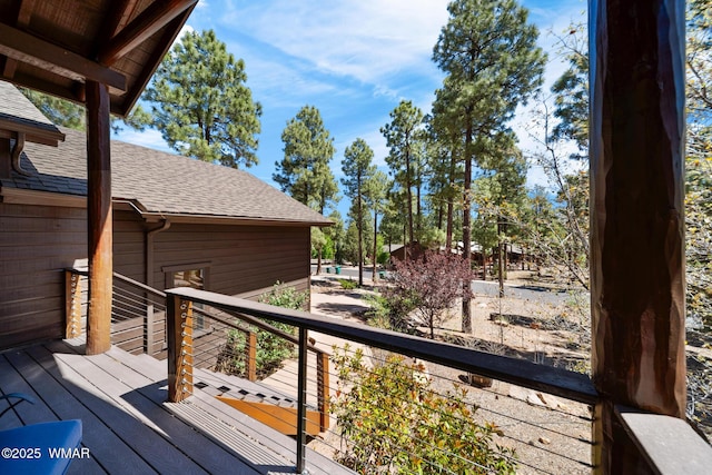 420 N Retreat Way, Show Low, AZ 85901 - view of wooden terrace