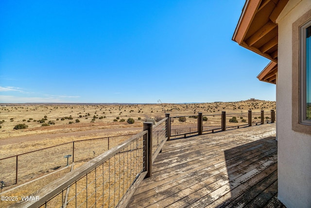 exterior space with a rural view