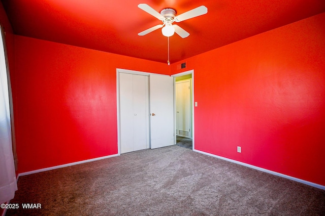 260 E 1st St, Snowflake, AZ 85937 - unfurnished bedroom with carpet and a closet