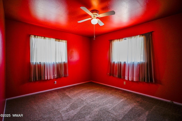 260 E 1st St, Snowflake, AZ 85937 - carpeted spare room with healthy amount of natural light and ceiling fan