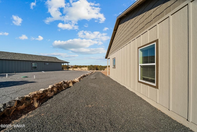 view of property exterior